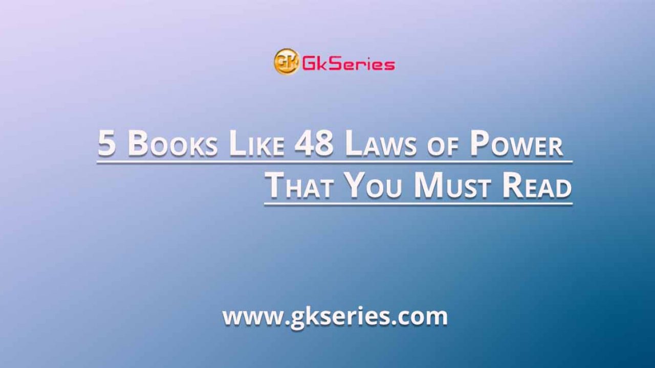 books like 48 laws of power