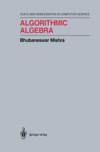 Algorithmic Algebra