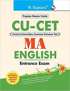 CU-CET (Central Universities-Common Entrance Test) — MA English Entrance Exam Guide