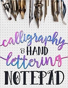 Calligraphy Hand Lettering Notepad