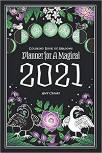 Coloring Book of Shadows: Planner for a Magical 2021