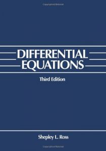 Differential Equations, 3Ed