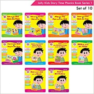 Jolly Kids Story Time Phonics Book Series 1 (Set of 10)