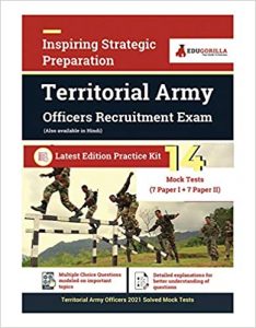 Territorial Army Offiers Exam