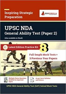 UPSC NDA 2021 Exam | General Ability Test (Paper II) Prep Book 