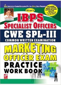 IBPS Specialist Officers CWE SPL-3 Marketing Officer Exam Practice Work Book