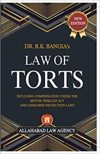 Law Of Torts With Consumer Protection Act