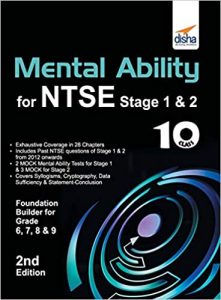 Mental Ability for Ntse & Olympiad Exams for Class 10