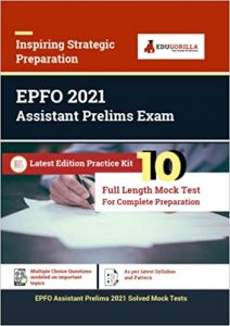 UPSC EPFO Assistant Prelim Exam