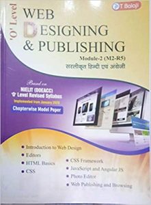 Web Designing & Publishing Module-2 (M2-R5) Based on NIELIT (DOEACC) 'O' LEVEL