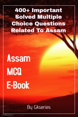 mcqs related to assam e-book